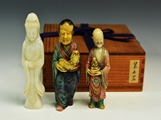 福山市 買取 古美術骨董品　寿山石彫人形