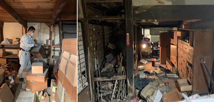 残置物 引越し 解体 査定買取