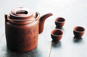 中国 朱泥 煎茶器