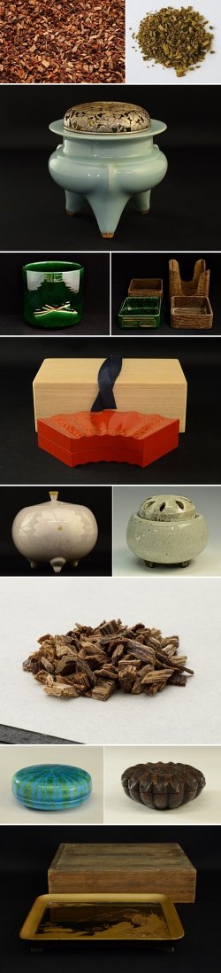 安芸太田町買取 香道具 沈香木 香炉 香合